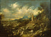 Landschaft mit stürmischer See - Alessandro Magnasco — Ansicht des Kunstwerks