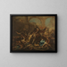 Massaker der Unschuldigen - Alessandro Magnasco — gerahmtes Bild an der Wand