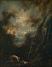 Saint Jérôme dans un paysage - Alessandro Magnasco — Ansicht des Kunstwerks