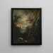 Saint Jérôme dans un paysage - Alessandro Magnasco — gerahmtes Bild an der Wand