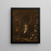 L'Alchimiste - Alessandro Magnasco — gerahmtes Bild an der Wand
