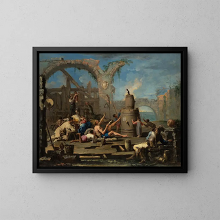 Alessandro Magnasco - The Tame Magpie.webp