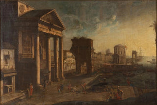 Alessandro Salucci - Harbour with Capriccio.webp