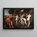 Diane und Actéon - Alessandro Turchi — gerahmtes Bild an der Wand