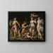 Der Urteil des Paris - Alessandro Turchi — gerahmtes Bild an der Wand
