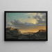 Landschaft im Süden der Ukraine - Alexander Alexandrowitsch Kiselew — gerahmtes Bild an der Wand
