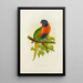 Lori der blauen Berge - Alexander Francis Lydon — gerahmtes Bild an der Wand