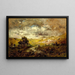 La Terre de Personne - Alexander Helwig Wyant — gerahmtes Bild an der Wand
