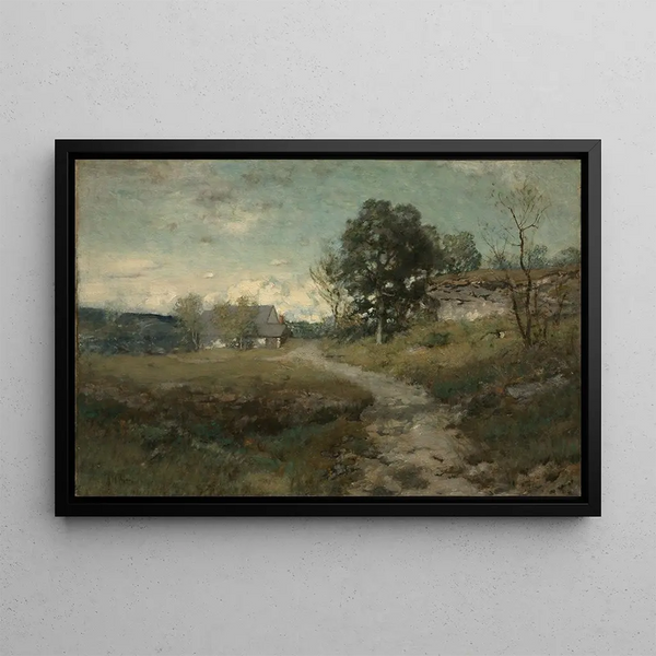 Landschaft von Arkville - Alexander Helwig Wyant — gerahmtes Bild an der Wand