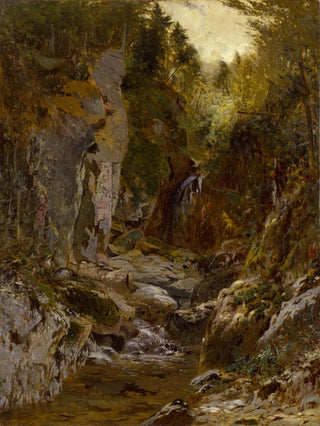 Alexander Helwig Wyant - The Flume Opalescent River Adirondacks.webp