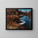Ein Bogensee in Brixen - Alexander Koester — gerahmtes Bild an der Wand