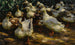 Enten in der Sonne (Konflikt des Cas) - Alexander Koester — Ansicht des Kunstwerks