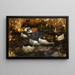 Enten am Teichufer - Alexander Koester — gerahmtes Bild an der Wand