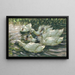 Sechs Enten unter einer Weide - Alexander Koester — gerahmtes Bild an der Wand