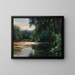 Teich von Viktring - Alexander Koester — gerahmtes Bild an der Wand