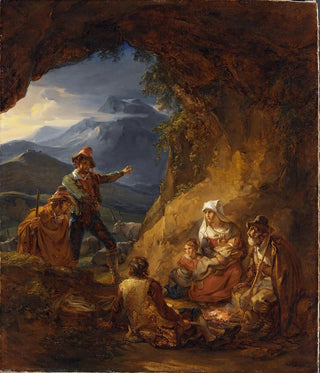 Alexander Laurus - Bandits Entering a Shepherds Dwelling.webp