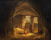 Italienische Bauern in einer antiken Höhle im Tuffstein - Alexander Laurus — Ansicht des Kunstwerks