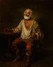 Mann, der Wein trinkt - Alexander Laurus — Ansicht des Kunstwerks