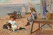 Ein Sommertag am Strand - Alexander Mark Rossi — Ansicht des Kunstwerks