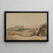 Ansicht von Edinburgh - Alexander Nasmyth — gerahmtes Bild an der Wand