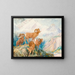 Mouflon des Big Horn - Alexander Phimister Proctor — gerahmtes Bild an der Wand