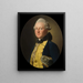Baron Carl Adam Wachtmeister - Alexander Roslin — gerahmtes Bild an der Wand