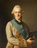 Bruder des Herzogs Friedrich-Adolf Gustave III - Alexander Roslin — Ansicht des Kunstwerks