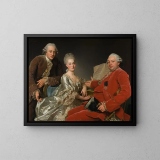 Alexander Roslin - John Jennings Esq His Brother And SisterInLaw.webp