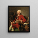 Portrait of Louis de Conzié - Alexander Roslin — gerahmtes Bild an der Wand