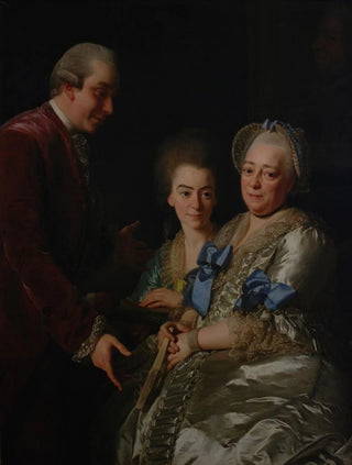 Alexander Roslin - The Widow A J Grill with Son and Daughter.webp