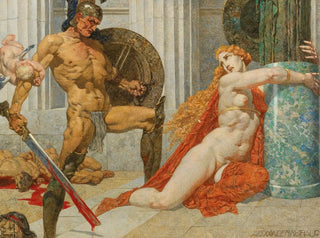 Ménélas findet Hélène wieder - Alexander Rothaug — Ansicht des Kunstwerks