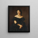 der Baronin Offensandt von Berckholtz - Alexandra von Berckholtz — gerahmtes Bild an der Wand