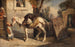 Ein Pferd mit einem Kind, das die Zügel hält - Alexandre-Gabriel Decamps — Ansicht des Kunstwerks