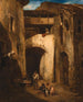 Italienischer Platz - Alexandre-Gabriel Decamps — Ansicht des Kunstwerks