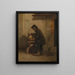 L Messer-Schärfer - Alexandre-Gabriel Decamps — gerahmtes Bild an der Wand
