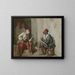 Gardiens turcs - Alexandre-Gabriel Decamps — gerahmtes Bild an der Wand