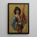 Eine Seite - Alexandre Cabanel — gerahmtes Bild an der Wand
