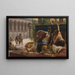 Cleopatra - Alexandre Cabanel — gerahmtes Bild an der Wand