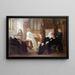 Die Witwe des Kapellmeisters - Alexandre Cabanel — gerahmtes Bild an der Wand