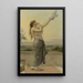 Der Bote der Liebe - Alexandre Cabanel — gerahmtes Bild an der Wand