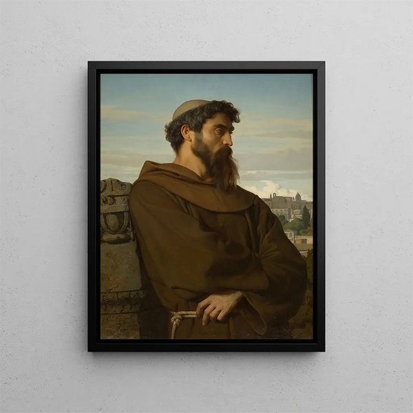 Alexandre Cabanel - Un penseur jeune moine romain.webp