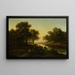 Landschaft - Alexandre Calame — gerahmtes Bild an der Wand