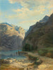 Laxenstrasse - Alexandre Calame — Ansicht des Kunstwerks