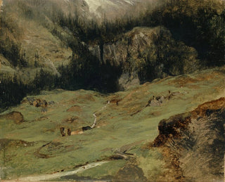 Alpe de Rosenlaui - Alexandre Calame — Ansicht des Kunstwerks