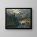 Souvenir de Handeck, temps orageux - Alexandre Calame — gerahmtes Bild an der Wand