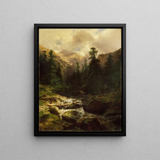 Alexandre Calame - Souvenir of Rosenlaui Switzerland.webp