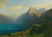 Ansicht des Luzerner Sees von Seelisberg - Alexandre Calame — Ansicht des Kunstwerks
