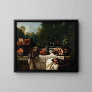 Alexandre Franois Desportes - Breakfast Piece with Ham.webp