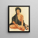 Benten Kozo Kikunosuke - Alexandre Iacovleff — gerahmtes Bild an der Wand