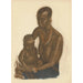 Reproduktion des Gemäldes Zeichnungen und Gemälde Afrikas pl 44 - Alexandre Iacovleff